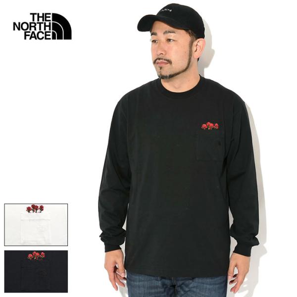 ザ・ノース・フェイス ロンT Tシャツ 長袖 THE NORTH FACE メンズ フラッシュドライ フラワー ロゴ ( FD Flower Logo Tee 2025秋冬 NT82535 国内正規 )[M便 1/1]