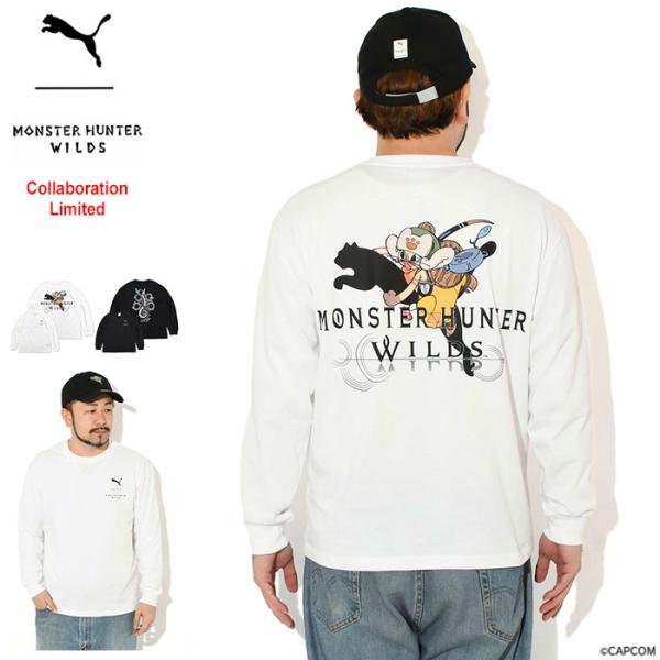 PUMA（プーマ） ロンT Tシャツ 長袖 メンズ モンスターハンター