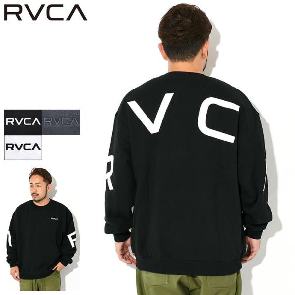 RVCA ルーカ トレーナー メンズ フェイク クルー スウェット