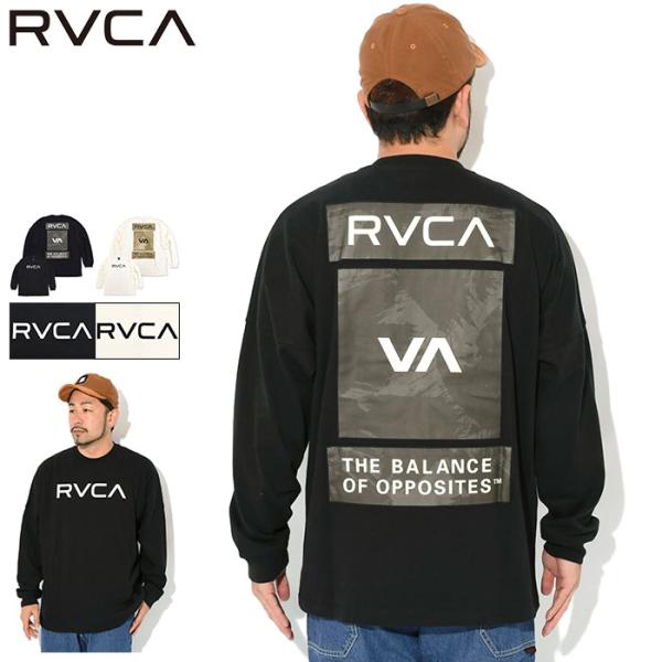 RVCA（ルーカ） ロンT Tシャツ 長袖 メンズ 3ボックス ( 3Box L/S Tee