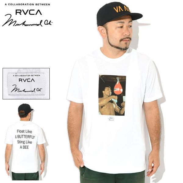 手染めモシャモシャ★即購入禁止★№4 RVCA ルーカ Tシャツ 半袖 メンズ モハメド・アリ スティング