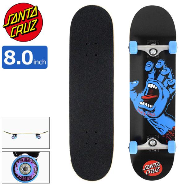 サンタクルーズ スケボー スケートボード SANTA CRUZ コンプリート デッキ 8.0インチ × 31.25インチ Screaming Hand : san-11116216 : ice field - 通販 - Yahoo!ショッピング サンタクルーズ スケボー スケートボード SANTA CRUZ コンプリート デッキ 8.0インチ × 31.25インチ Screaming Hand : san-11116216 : ice field - 通販 - Yahoo!ショッピング