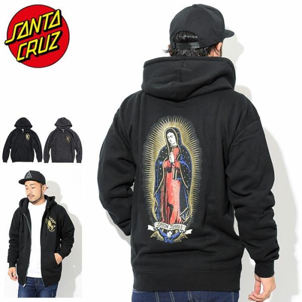 SANTA CRUZ サンタクルーズ パーカー ジップアップ メンズ SANTA CRUZ サンタクルーズ パーカー ジップアップ メンズ