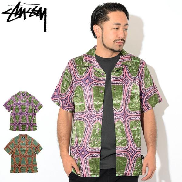 ステューシー シャツ 半袖 STUSSY メンズ Mask ( stussy shirt