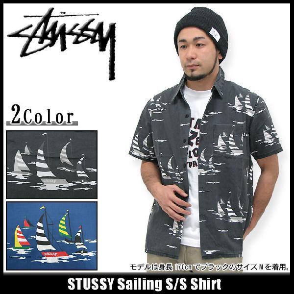 STUSSY（ステューシー） STUSSY Sailing シャツ 半袖 : ice field