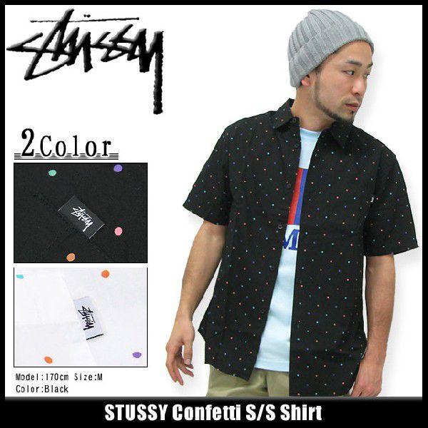 STUSSY（ステューシー） STUSSY Confetti シャツ 半袖(stussy shirt