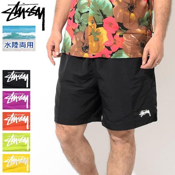 ステューシー ハーフパンツ STUSSY メンズ 19SU Stock Water ( short