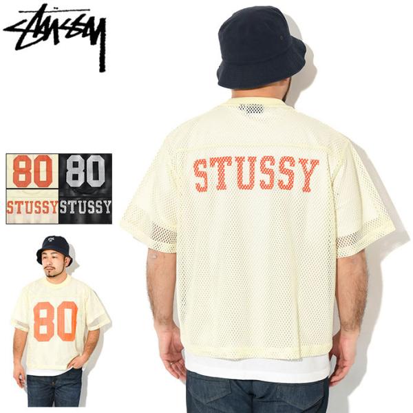 STUSSY（ステューシー） カットソー 半袖 メンズ Team Jersey 80 Mesh