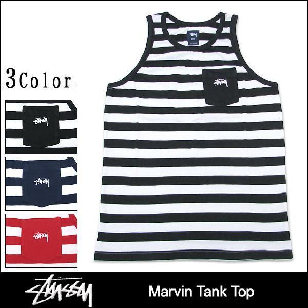 STUSSY ステューシー Marvin タンクトップ(stussy tank top