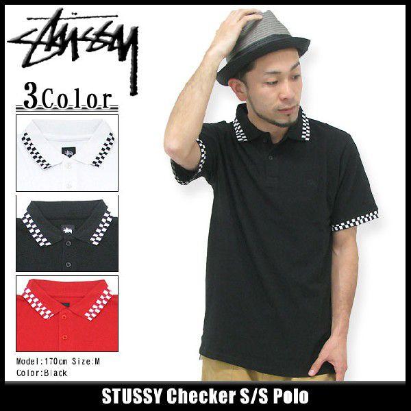 Stussy ギンガムチェック ポロシャツ Stussy ギンガムチェック 半袖シャツ S - メルカリ