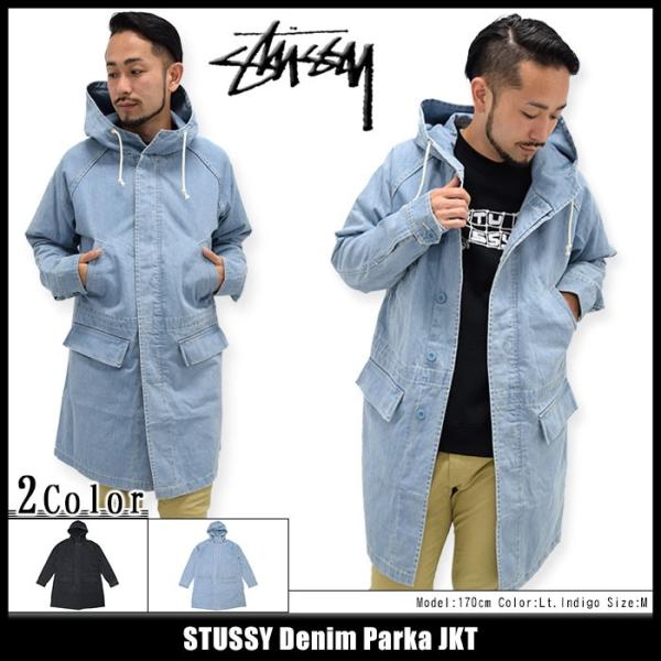 STUSSY ステューシー ジャケット メンズ Denim Parka(stussy JKT STUSSY ステューシー ジャケット メンズ Denim Parka(stussy JKT