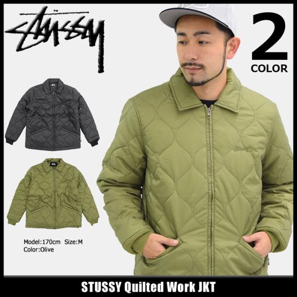 ステューシー STUSSY ジャケット メンズ Quilted Work(stussy JKT キルティングジャケット アウター ブルゾン 男性用  115350)