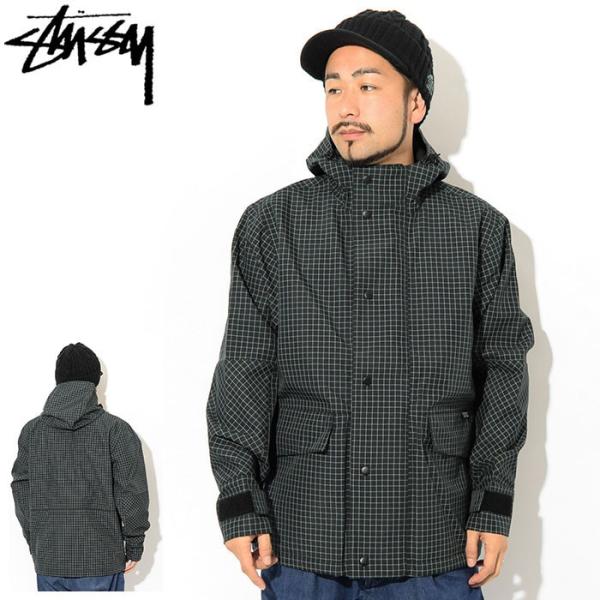 ステューシー ジャケット STUSSY メンズ Shell Hooded (stussy JKT