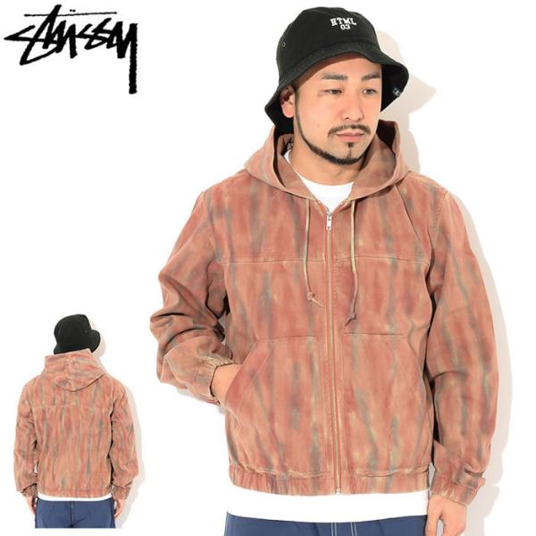 ジャケット・アウター STUSSY work jacket STUSSY ステューシー ジャケット メンズ Dyed Work ( stussy JKT