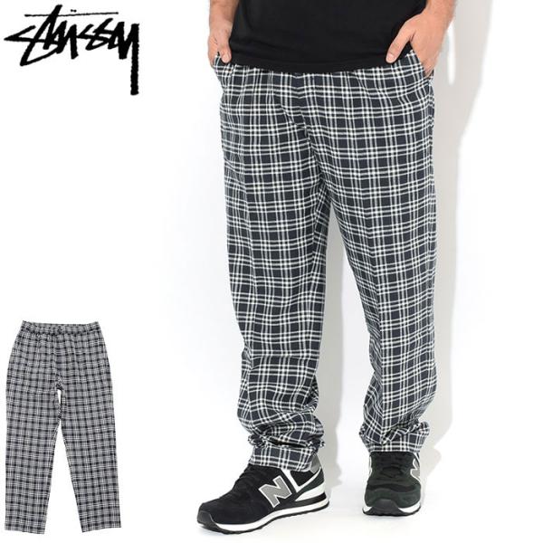 STUSSY（ステューシー） パンツ メンズ Plaid Linen Bryan ( stussy