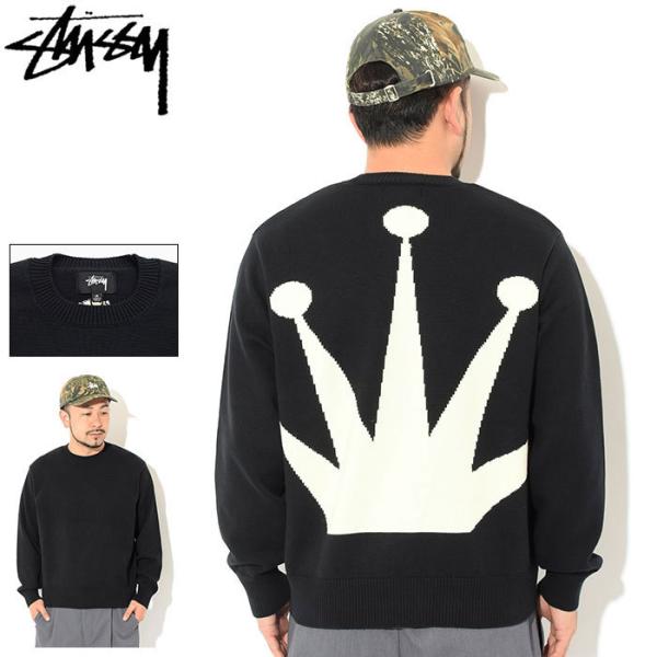 STUSSY ステューシー セーター メンズ Bent Crown ( stussy STUSSY ステューシー セーター メンズ Bent Crown ( stussy
