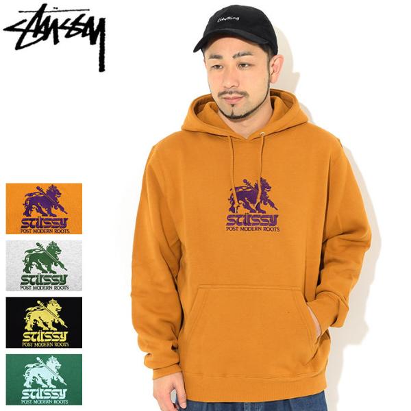 Stussy ライオンプリント ブラックパーカー M STUSSY】ステューシー 8ボール バックプリント パーカー ☆希少