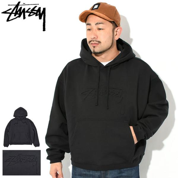 STUSSY ステューシー パーカー プルオーバー メンズ Relaxed Oversized
