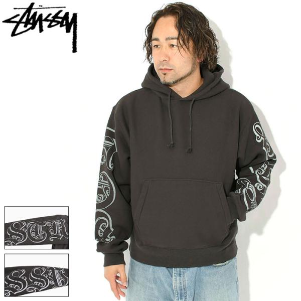 STUSSY（ステューシー） パーカー プルオーバー メンズ Motif Print