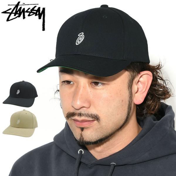 STUSSY ステューシー キャップ 帽子 Swirly S Low Pro Cap