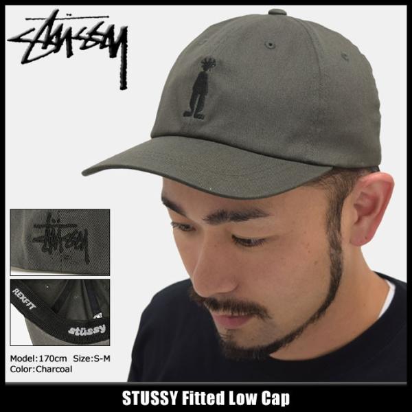 stussy fitted low cap