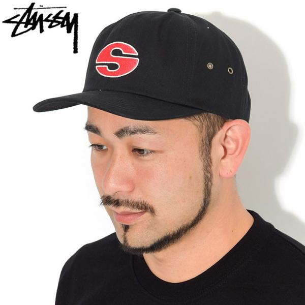 STUSSY ステューシー キャップ 帽子 Big S Logo Snapback Cap