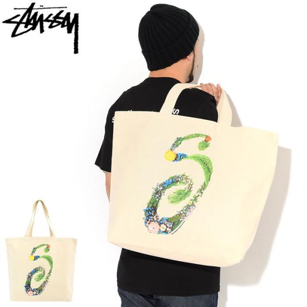 STUSSY（ステューシー） トートバッグ STUSSY Floral S ( stussy tote
