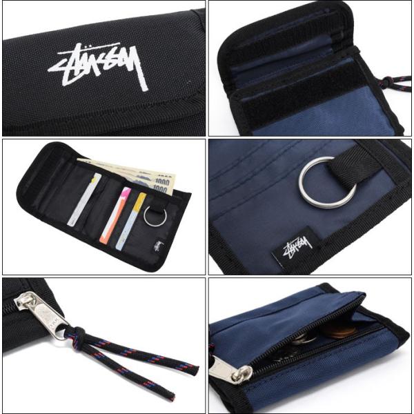 ステューシー Stussy 財布 Double Fold Nylon Stussy Wallet