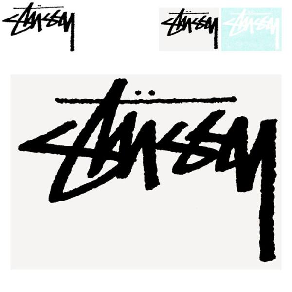 stussy ステッカー　2枚セット