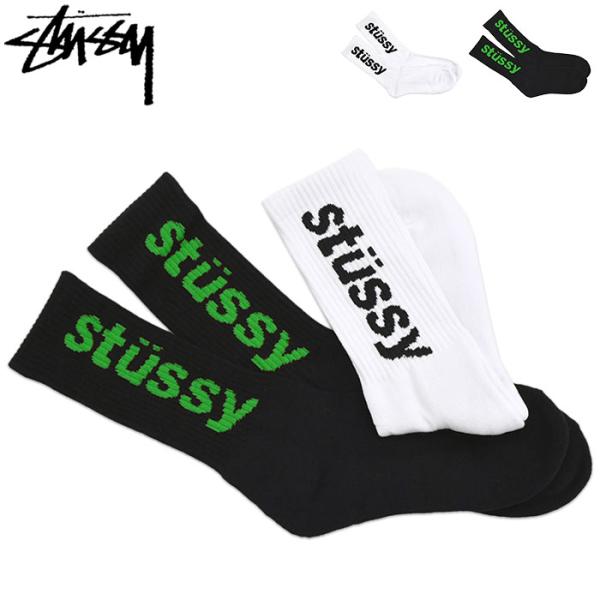 STUSSY（ステューシー） ソックス メンズ Helvetica (stussy crew