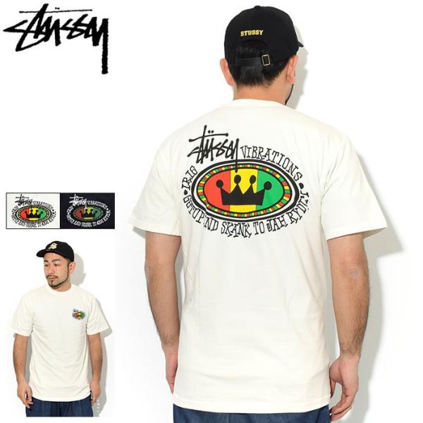 STUSSY ステューシー Tシャツ 半袖 メンズ Rasta Oval Pigment