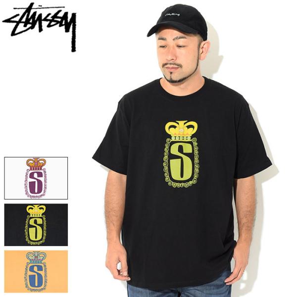 ステューシーtシャツ STUSSY ステューシー Tシャツ アメ車 LOS プリント ビッグ ロゴ
