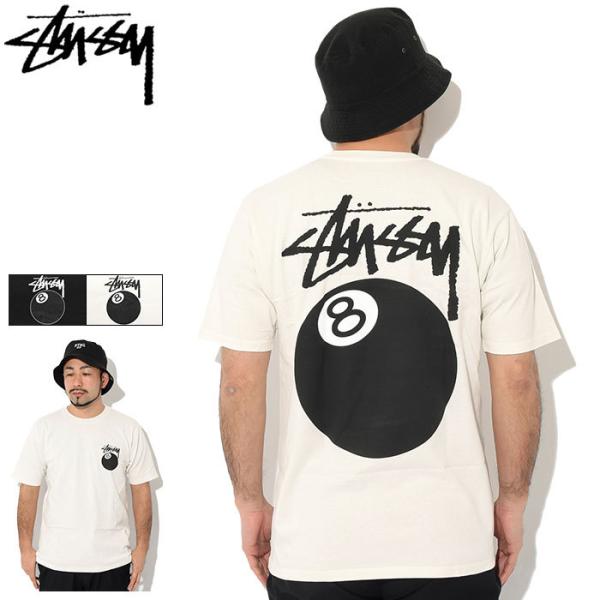 STUSSY ステューシー Tシャツ 半袖 メンズ & レディース 8 Ball STUSSY ステューシー Tシャツ 半袖 メンズ & レディース 8 Ball