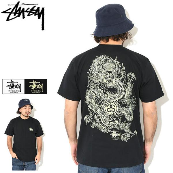 ステューシー Tシャツ 半袖 STUSSY メンズ Dragon ( stussy tee T