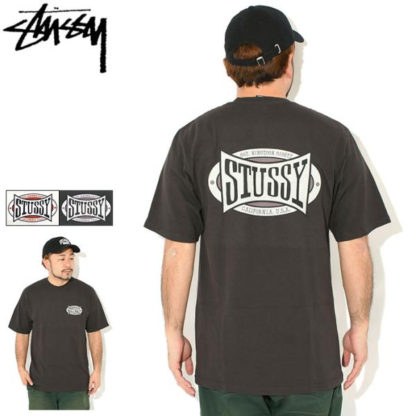STUSSY（ステューシー） Tシャツ 半袖 メンズ Champion Oval Pigment
