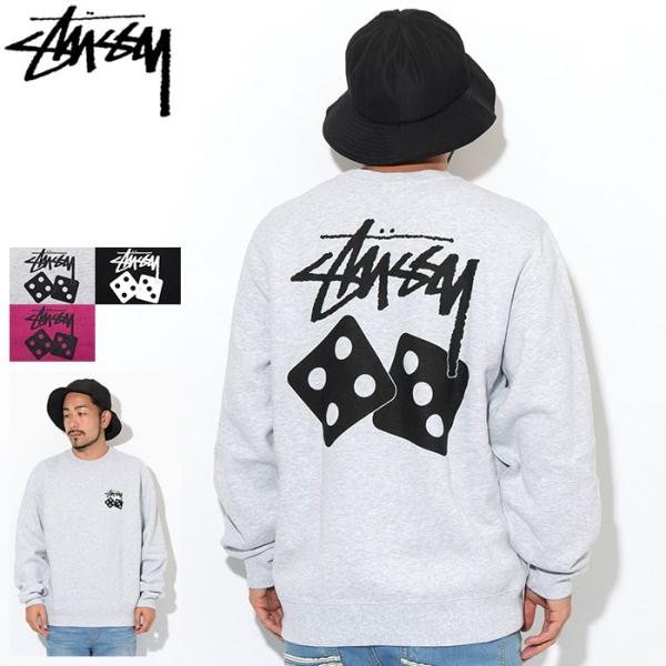 割引価格 Stussy ステューシー ダイス スウェット ピンク M ステューシー