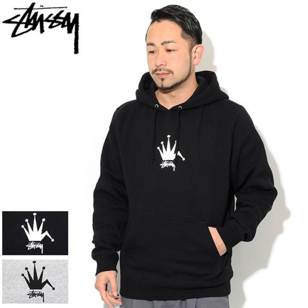 00s stussy クラウン プリント パーカー アメリカ製 STUSSY Crown Hoodie フーディー ステューシー パーカー