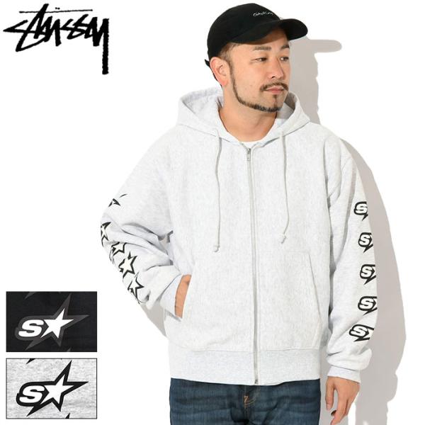 STUSSY（ステューシー） パーカー ジップアップ メンズ Speedway