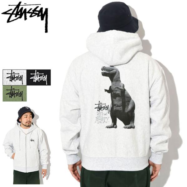 Stussy ブラウン ジップアップパーカー XXL STUSSY ステューシー パーカー ジップアップ メンズ Big & Meaty