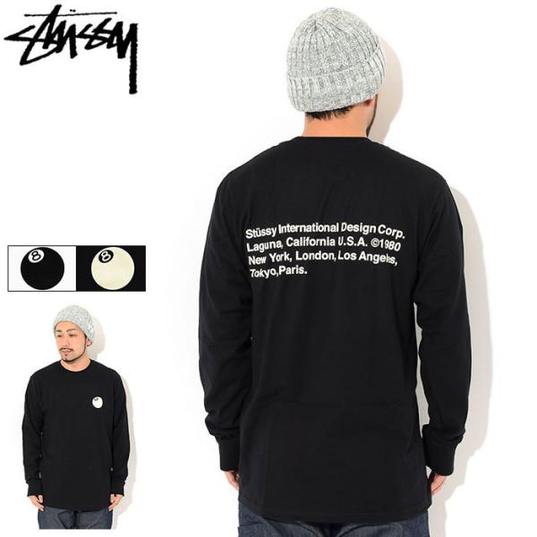 STUSSY ステューシー 8 BALL LS 長袖 ロゴ Tシャツ ロンT STUSSY ステューシー 8 BALL LS 長袖 ロゴ Tシャツ ロンT