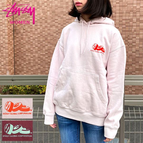 ステューシーウィメン ステューシー プルオーバー パーカー STUSSY