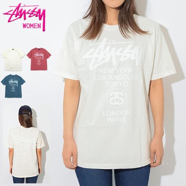 【レア】stussy woman シャツ　xs シンプル　夏 レア】stussy woman シャツ xs シンプル 夏 - メルカリ