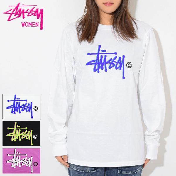 ステューシーウィメン ステューシー Tシャツ 長袖 STUSSY レディース