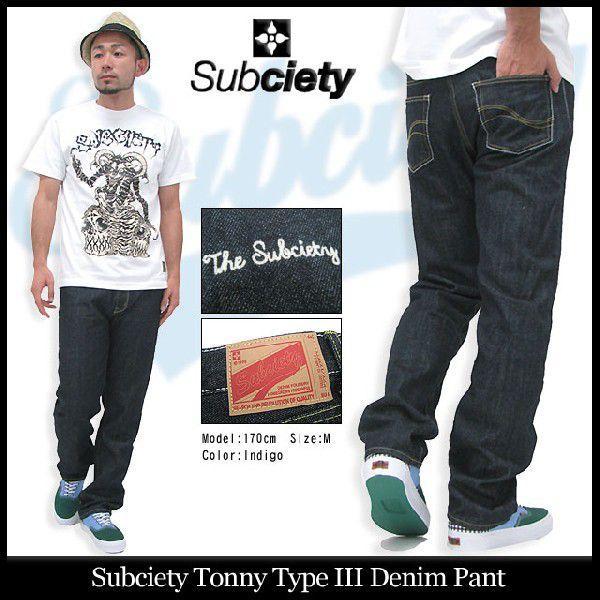 Subciety（サブサエティ） トニー タイプ 3 デニム パンツ(subciety
