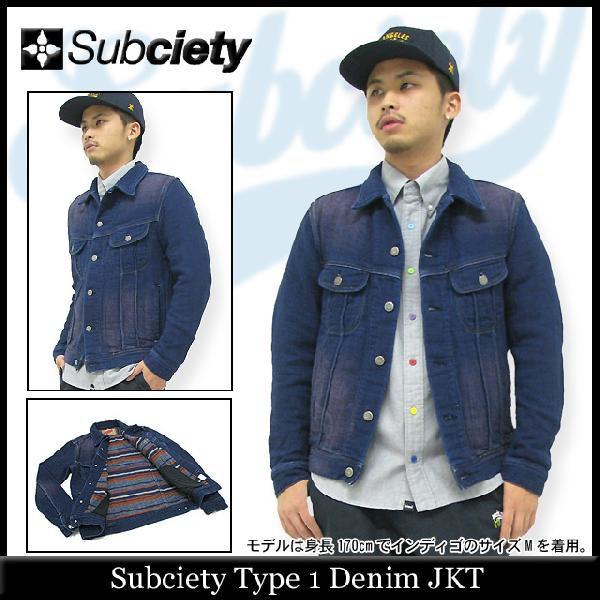 Subciety サブサエティ ジャケット タイプ 1 デニム jacket Subciety サブサエティ ジャケット タイプ 1 デニム jacket