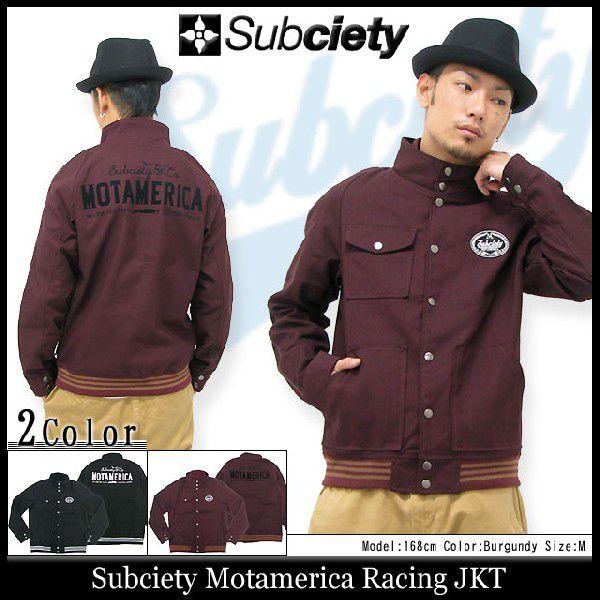 Subciety（サブサエティ） モータメリカ レーシング ジャケット 