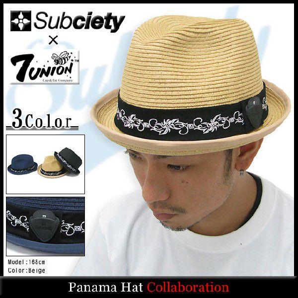 Subciety サブサエティ Subciety×セブンユニオン パナマ ハット Subciety サブサエティ Subciety×セブンユニオン パナマ ハット