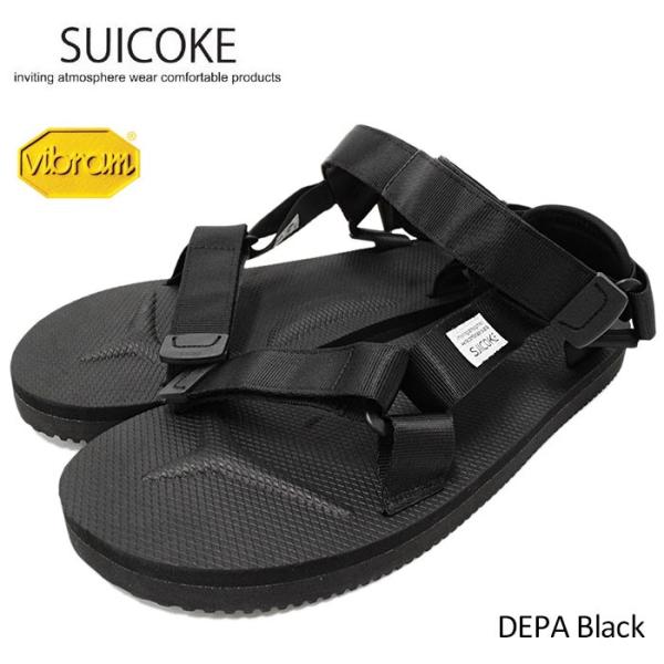 suicoke スイコック SUICOKE サンダル メンズ 男性用 DEPA Black