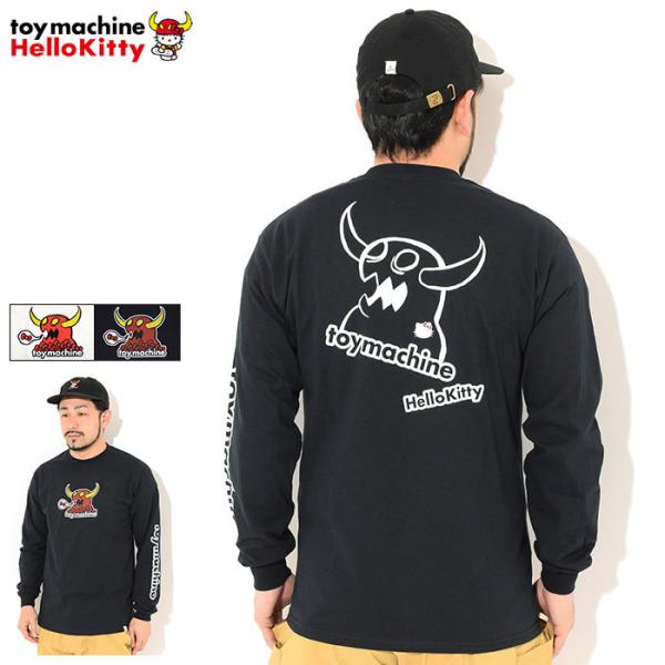 TOY MACHINE（トイマシーン） Tシャツ 長袖 ハローキティ マークド 