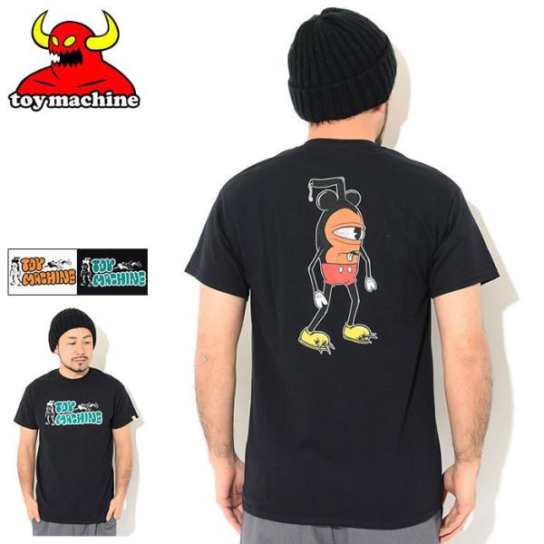 TOY MACHINE（トイマシーン） Tシャツ 半袖 メンズ マウスケーター